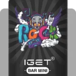 IGET BAR MINI (1800 PUFFS) Blackberry Pomegranate Cherry Ice