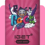 IGET BAR MINI (1800 PUFFS) Strawberry Lychee Ice