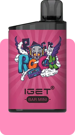 IGET BAR MINI (1800 PUFFS) Strawberry Lychee Ice