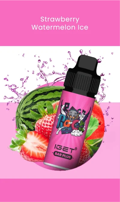 IGET BAR PLUS (6000 PUFFS) Strawberry Watermelon Ice