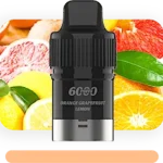 IGET BAR PLUS POD (6000 PUFFS) Orange Grapefruit Lemon