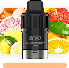 IGET BAR PLUS POD (6000 PUFFS) Orange Grapefruit Lemon