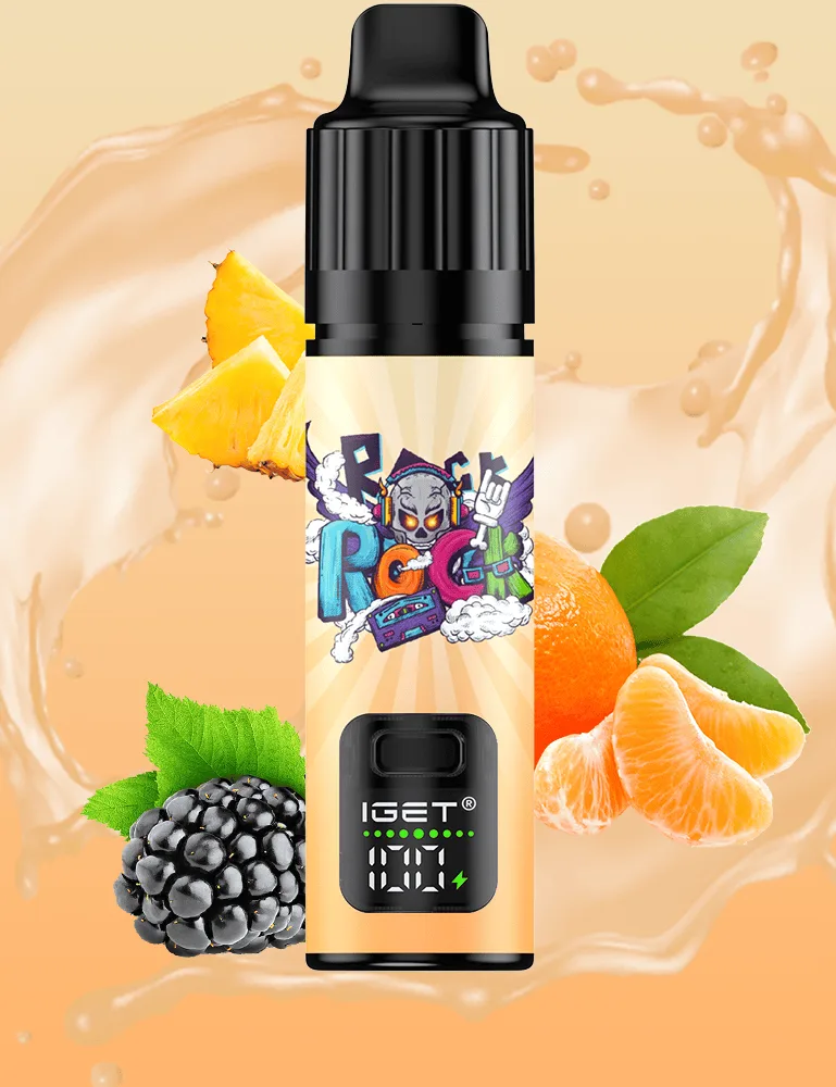 IGET BAR PLUS S3 (10000 PUFFS) Blackberry Pineapple Orange IGET BAR PLUS S3 (10000 PUFFS) Blackberry Pineapple Orange