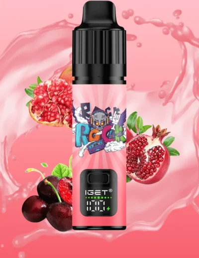 IGET BAR PLUS S3 (10000 PUFFS) Cherry Pomegranate