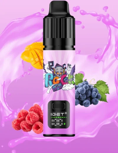 IGET BAR PLUS S3 (10000 PUFFS) Raspberry Grape Mango