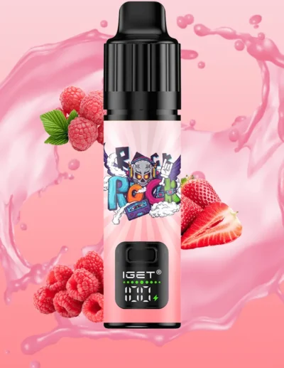 IGET BAR PLUS S3 (10000 PUFFS) Strawberry Raspberry