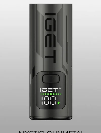 IGET BAR PLUS S3 Device (10000 PUFFS) MYSTIC GUNMETAL