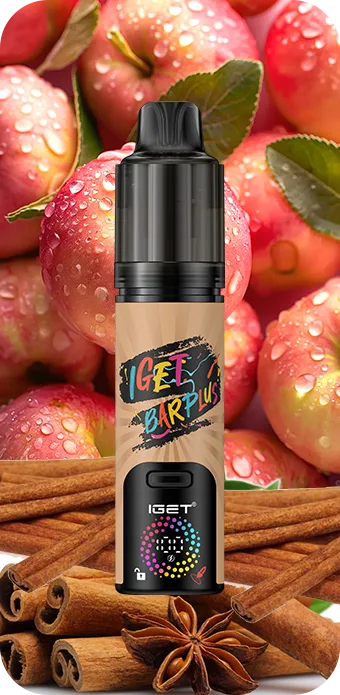 IGET BAR PLUS V4 (15000 PUFFS) Apple Cinnamon