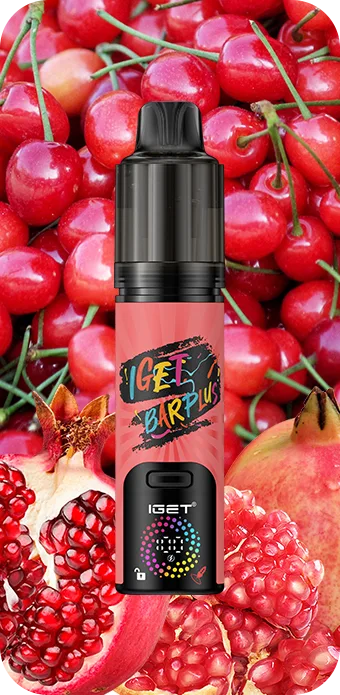 IGET BAR PLUS V4 (15000 PUFFS) Cherry Pomegranate