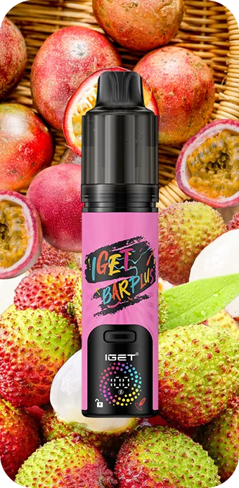 IGET BAR PLUS V4 (15000 PUFFS) Passionfruit Lychee