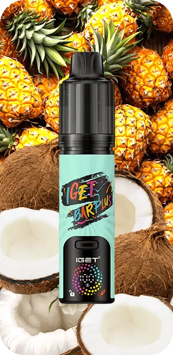 IGET BAR PLUS V4 (15000 PUFFS) Pineapple Coconut