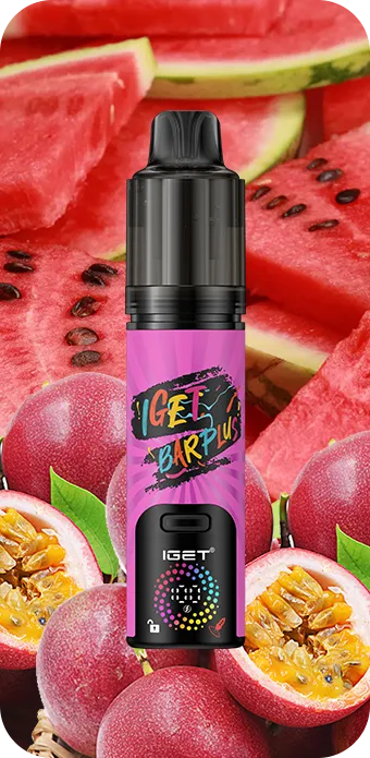 IGET BAR PLUS V4 (15000 PUFFS) Watermelon Passionfruit