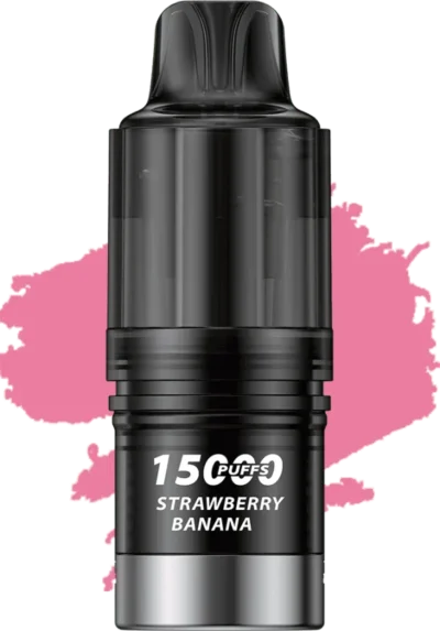 IGET BAR PLUS V4 POD (15000 PUFFS) Strawberry Banana