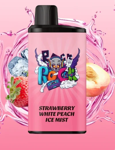 IGET BAR PRO (10000 PUFFS) Strawberry White Peach Ice Mist