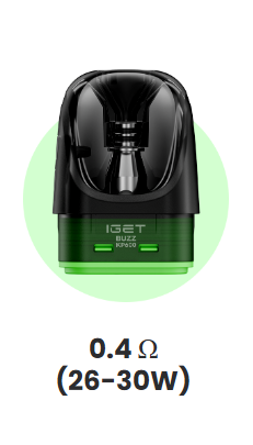 IGET BUZZ KP600 cartridge (0.4 Ω) (26-30W)