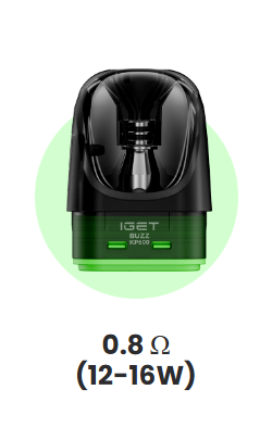 IGET BUZZ KP600 cartridge (0.8 Ω) (12-16W)