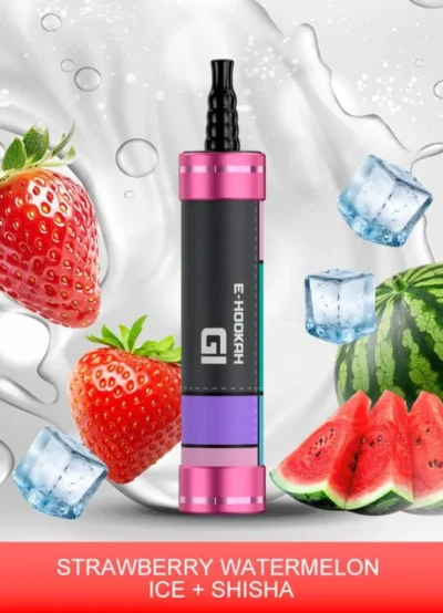 IGET E-HOOKAH G1 (60000 PUFFS) Strawberry Watermelon Ice
