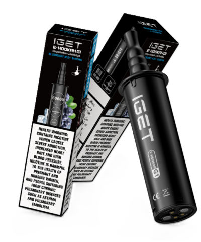 IGET E-HOOKAH G1 CARTRIDGE 10PCS PACK