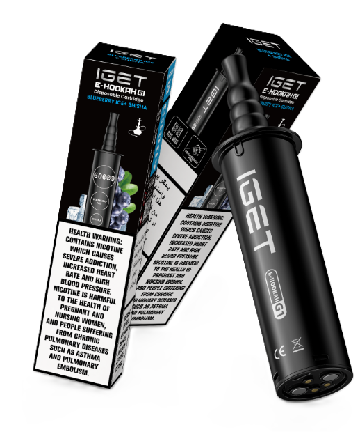 IGET E-HOOKAH G1 CARTRIDGE 10PCS PACK