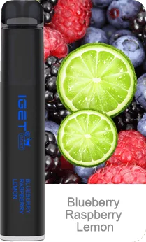IGET GOAT (5000 PUFFS) Blueberry Raspberry Lemon