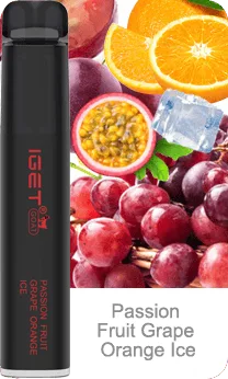 IGET GOAT (5000 PUFFS) Passion Fruit Grape Orange Ice