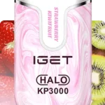 IGET HALO KP3000 Strawberry Kiwifruit