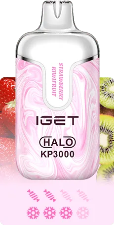 IGET HALO KP3000 Strawberry Kiwifruit
