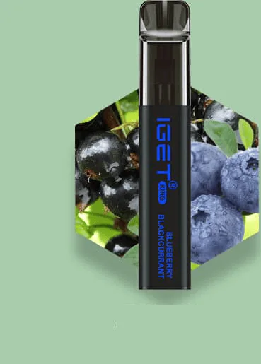 IGET KING (2600 PUFFS) Blueberry Blackcurrant