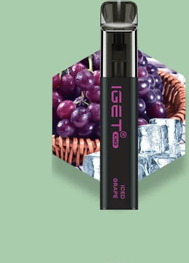 IGET KING (2600 PUFFS) Iced Grape