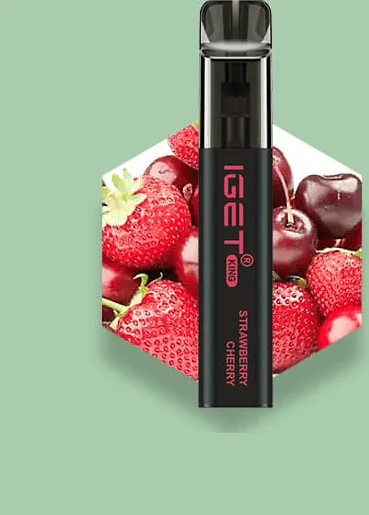 IGET KING (2600 PUFFS) Strawberry Cherry