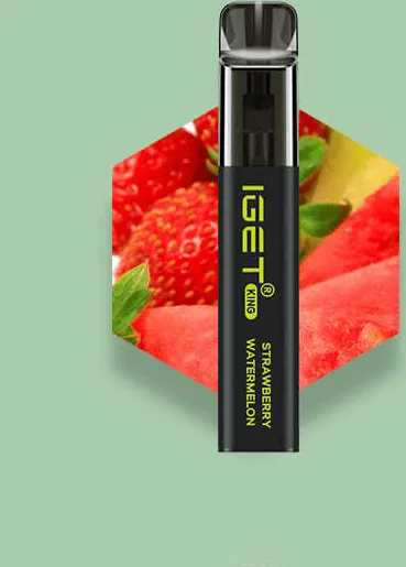 IGET KING (2600 PUFFS) Strawberry Watermelon