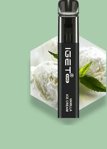IGET KING (2600 PUFFS) Vanilla Ice Cream