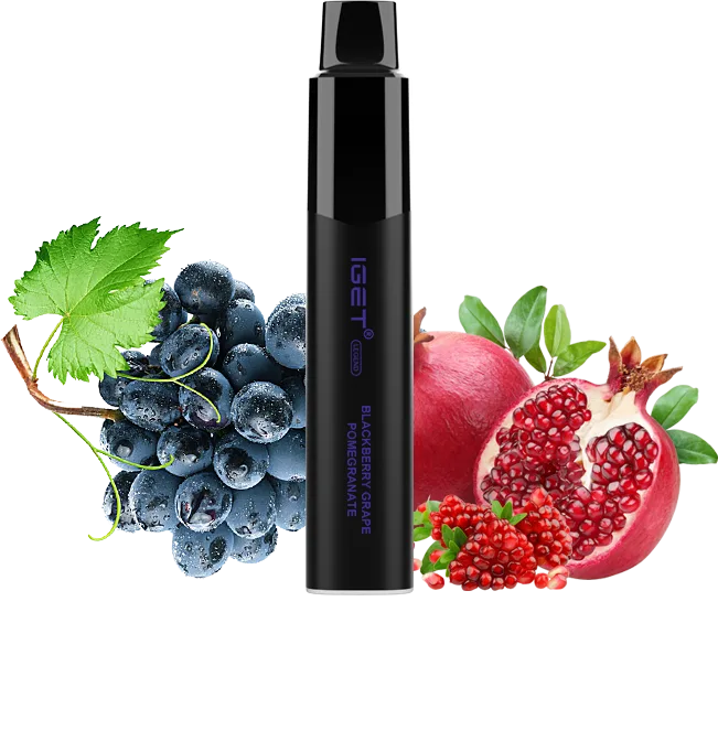 IGET LEGEND (4000 PUFFS) Blackberry Grape Pomegranate IGET LEGEND (4000 PUFFS) Blackberry Grape Pomegranate
