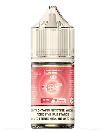 IGET LIQ (10000 PUFFS) Raspberry Peach