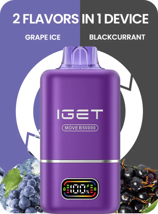 IGET MOVE B50000 GRAPE ICE IGET MOVE B50000 GRAPE ICE