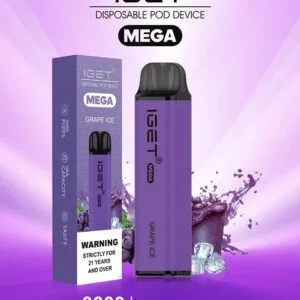 IGET Mega Grape Ice (3000 Puffs)