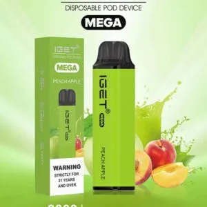 IGET Mega Peach Apple (3000 Puffs)
