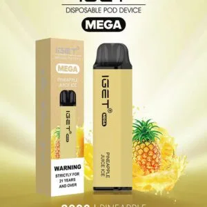 IGET Mega Pineapple Juice Ice (3000 Puffs)