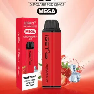 IGET Mega Strawberry Ice (3000 Puffs)