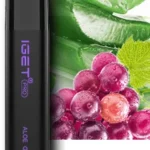 IGET PRO (5000 PUFFS) Aloe Grape