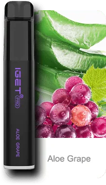 IGET PRO (5000 PUFFS) Aloe Grape