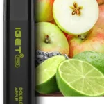 IGET PRO (5000 PUFFS) Double Apple Lime