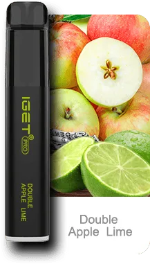 IGET PRO (5000 PUFFS) Double Apple Lime
