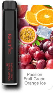 IGET PRO (5000 PUFFS) Passion Fruit Grape Orange Ice
